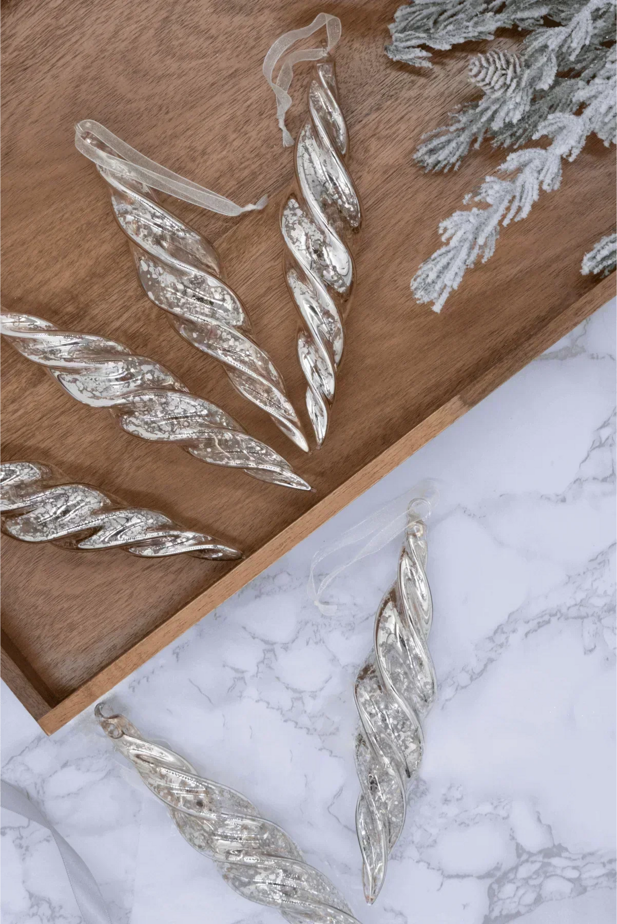 Kit 6 Enfeites De Luxo Twists